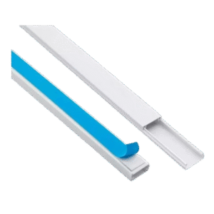 CANALETA PLASTICA 20X10X0,6MM 2M C/ ADESIVO