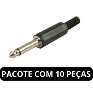 PLUG P10 MONO PLÁSTICO