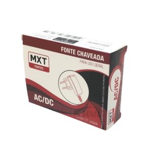 FONTE BIVOLT 5V/1A P4 C+ 2.1 X 5.5 MM - MXT