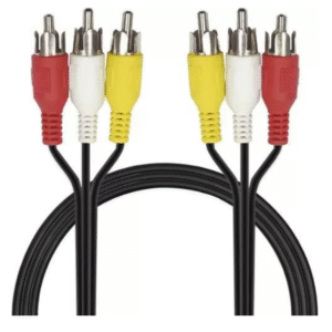 CABO RCA 3+3 1,50M NIQUEL