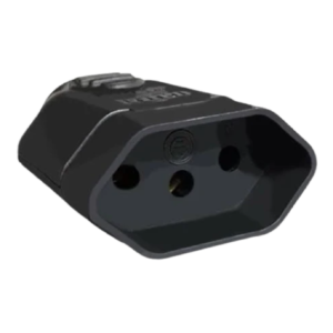 PLUG LUZ FEMEA 2P+T BR-10A PCT 10PÇS