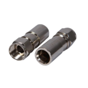 CONECTOR RG06 COMPRESSÃO PCT C/ 25 PÇS