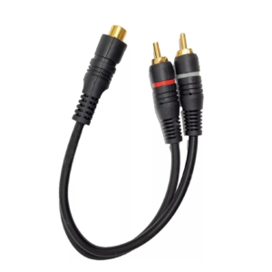 CABO Y 1RCA-F/2RCA-M SOM 81189 PCT C/ 10 PÇS