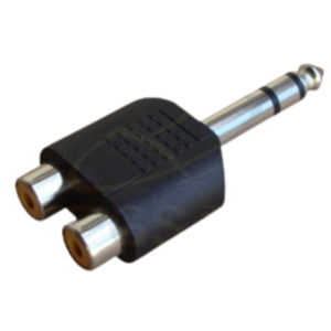 ADAPTADOR 2RCAFX/P10M.ST PCT C/ 10