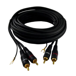 CABO RCA 2+2 90ª 4MM PRETO C/ TERRA 5M