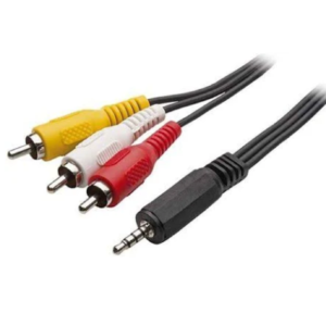 CABO RCA  P2 4C ST + 3 RCA - M. (G/V/A/A) 1,5M