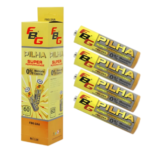 BAT PILHA COMUM AAA  FGB PREÇO CX C/60
