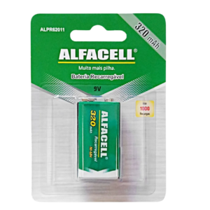 BAT 9V 320MAH RECARREGAVEL
