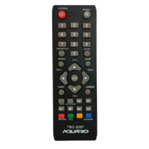 Controle Remoto Fbg Fbg-8087 Para Conversor Digital Dtv-4000/7000s