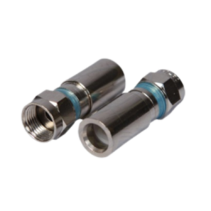 CONECTOR RG59 COMPRESSÃO PCTE-25PÇS