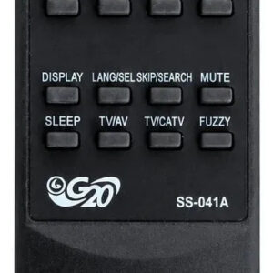 Controle Para Tv Kirey First Line Ktv 1414/1430/2020/2929, Akio, Audinak, Crown, Cineral 14  20  Ctr 52501 Mxt C0872
