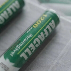 Pilha Recarregável Alfacell Aaa Ni-mh 1,2v 1200mah 2 Unidades