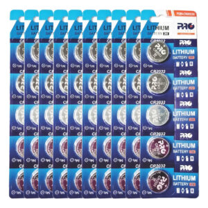 100 X Proeletronic Baterias Cr2032 20mm X 3,2mm Botão
